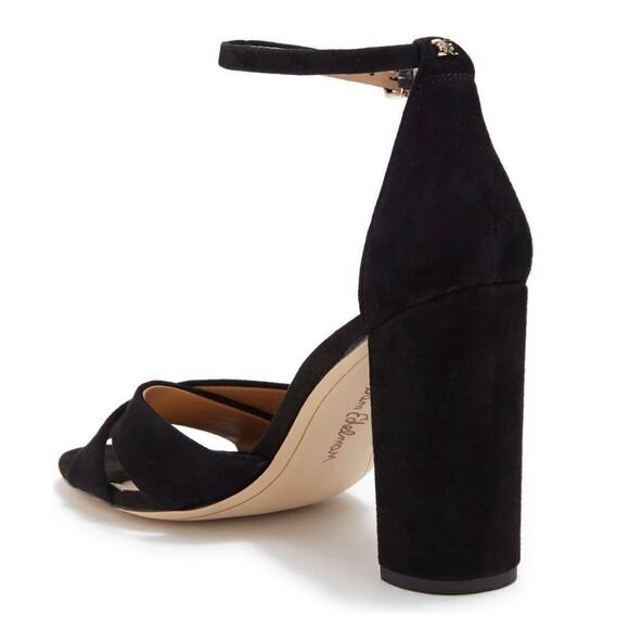 NWT SAM EDELMAN YANCY BLOCK HEEL ANKLE STRAP SANDAL HEEL - Picture 2 of 8
